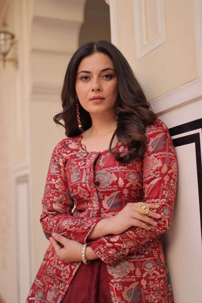 Simmer Lehenga With Blouse - MYLUXURY LANE ENTERPRISE
